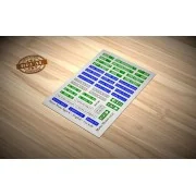 Street Name Signs C - English, 1/35 - Matho Models 35125