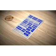 Street Name Signs E - German - Matho Models 35127