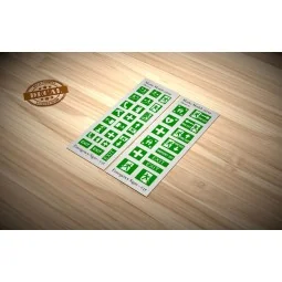 Emergency Signs - Matho Models 35129