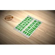 Emergency Signs - Matho Models 35129