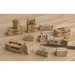Wooden Crates: liquors - Matho Models 35131