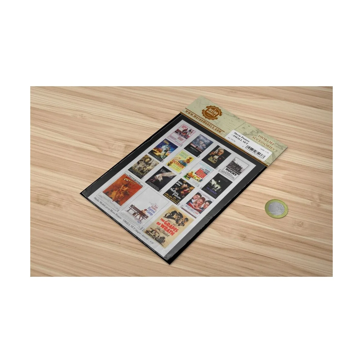 Movie Posters - SMALL SET (1940s - 2000s) - Matho Models 35136