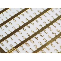 PE Numbers: 1,5 - 2,0 - 2,5 - 3,0mm - Matho Models 80006