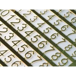 PE Numbers: 4mm - 5mm - Matho Models 80007