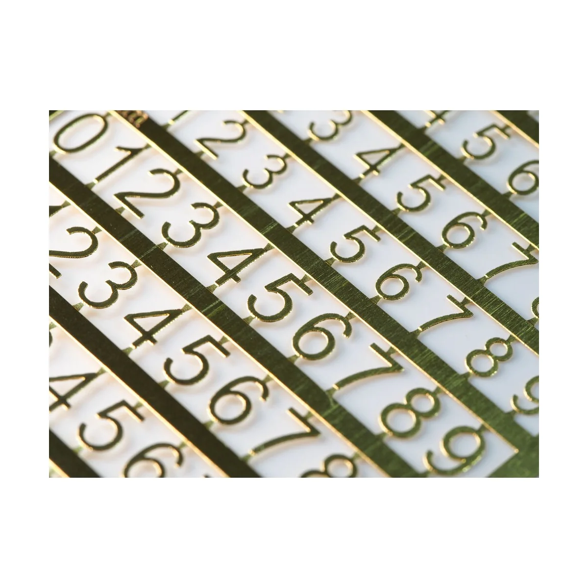 PE Numbers: 4mm - 5mm - Matho Models 80007