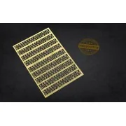 PE Letters: 4 mm (UPPERCASE) - Matho Models 80009