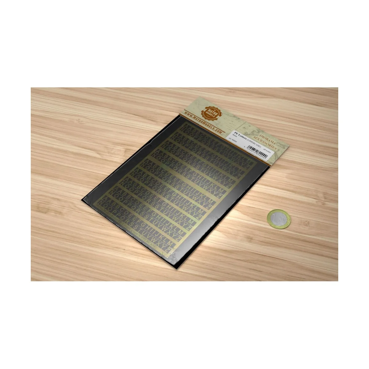 PE Letters: 4 mm (UPPERCASE) - Matho Models 80009