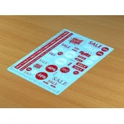 Window Stickers SALE - Matho Models 80011 Window Stickers SALE - Matho Models 80011