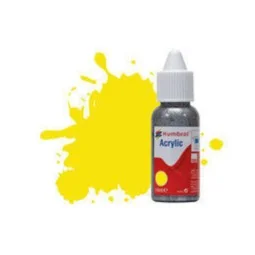 HUMBROL ACRYLIC DROPPER BOTTLE 14ML No 99 Lemon - Matt - Humbrol DB...