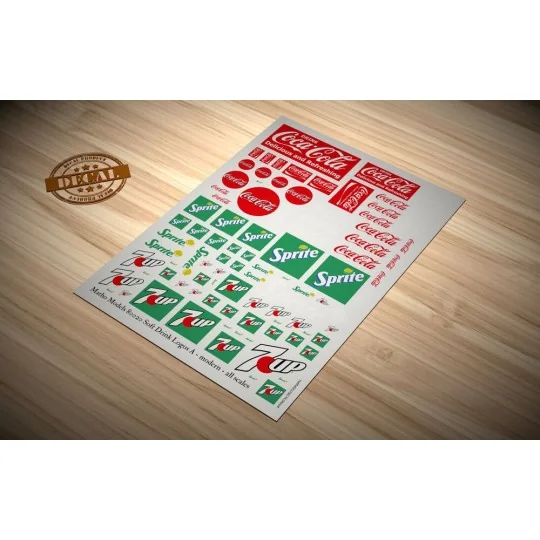 Soft Drink Logos A - modern - Matho Models 80020