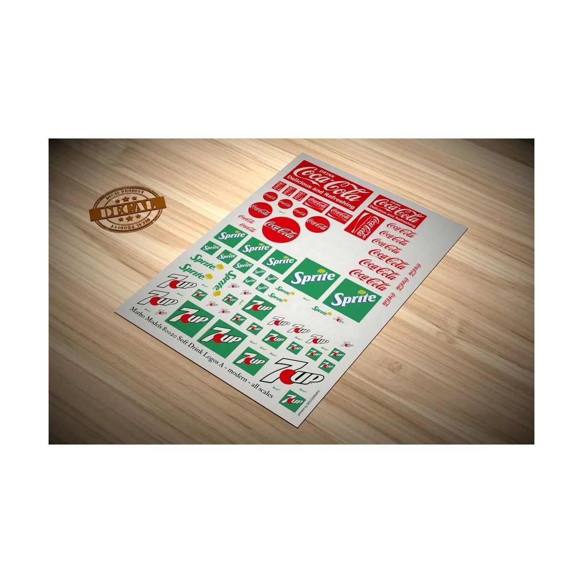 Soft Drink Logos A - modern - Matho Models 80020