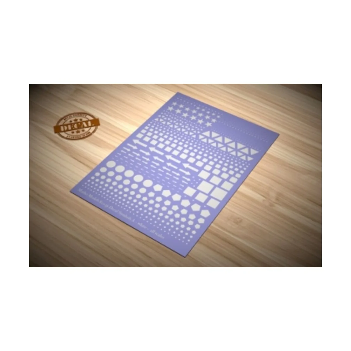 Decal Symbols A - white - Matho Models 80039