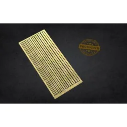 PE Brass Strips B: 1, 25 - 3 mm (0, 10mm thickness) - Matho Models ...