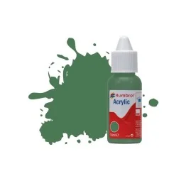 HUMBROL ACRYLIC DROPPER BOTTLE 14ML No 101 Mid Green Matt - Humbrol...