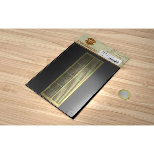 PE Brass Strips C: 0, 2 - 1 mm (0, 15mm thickness) - Matho Models 8...