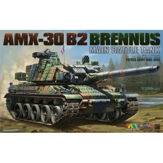 AMX-30 B2 BRENNUS MAIN BATTLE TANK, 1/35 - Tigermodel 4604