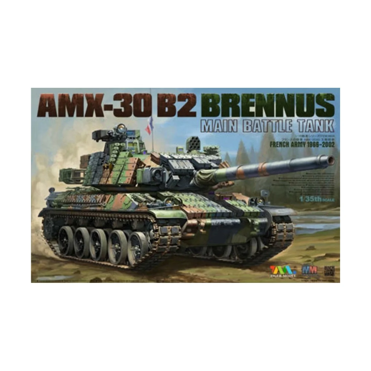 AMX-30 B2 BRENNUS MAIN BATTLE TANK - Tigermodel 4604