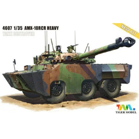 AMX-1ORCR SEPAR HEAVY TANK DESTROYER, 1/35 - Tigermodel 4607 AMX-1ORCR SEPAR HEAVY TANK DESTROYER, 1/35 - Tigermodel 4607