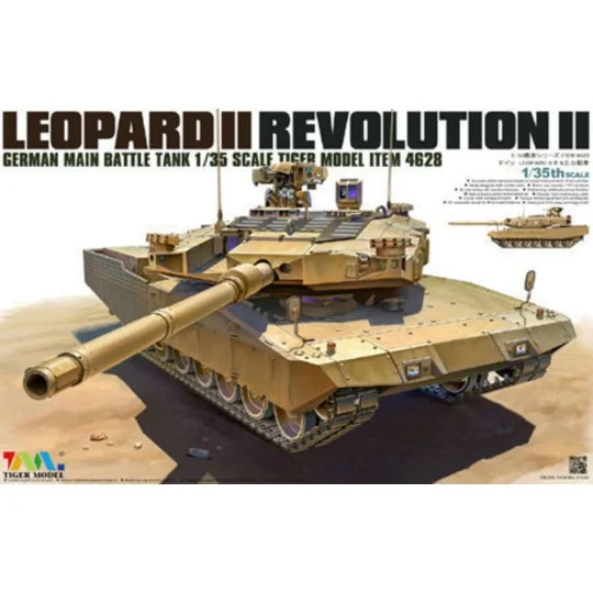LEOPARD II REVOLUTION II MBT, 1/35 - Tigermodel 4628