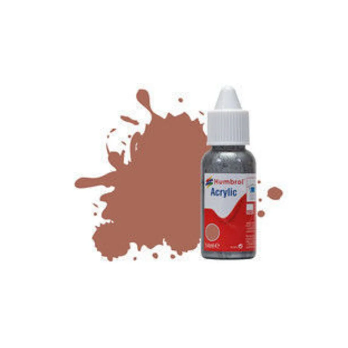 HUMBROL ACRYLIC DROPPER BOTTLE 14ML No 113 Rust - Matt - Humbrol DB... HUMBROL ACRYLIC DROPPER BOTTLE 14ML No 113 Rust - Matt - Humbrol DB...