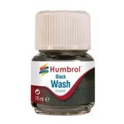Humbrol Enamel Wash Black 28 ml - Humbrol AV0201