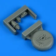 AH-64D Longbow Apache AN/APG-78 fire control radar for Academy, 1/7...