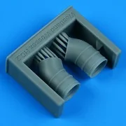 Westland Wessex HC.2 exhaust for Airfix, 1/72 - Quickboost QB72 714 Westland Wessex HC.2 exhaust for Airfix, 1/72 - Quickboost QB72 714