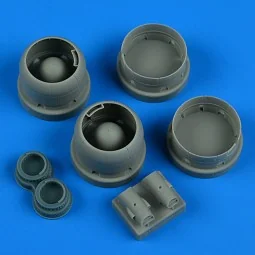 PBY-5 Catalina correct cowlings closed flaps for Academy, 1/72 - Qu...