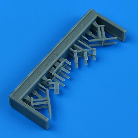 MiG-21MF antennas and sensors for Trumpeter, 1/32 - Quickboost QB32... MiG-21MF antennas and sensors for Trumpeter, 1/32 - Quickboost QB32...