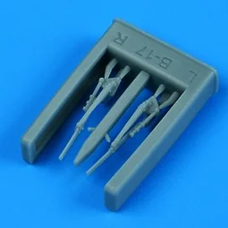 B-17 Flying Fortress wipers for HK Models, 1/32 - Quickboost QB32 351