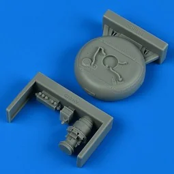 AH-64D Longbow Apache AN/APG-78 fire control radar for Hasegawa, 1/...