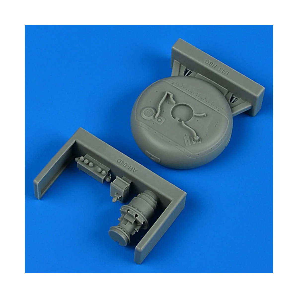 AH-64D Longbow Apache AN/APG-78 fire control radar for Hasegawa, 1/... AH-64D Longbow Apache AN/APG-78 fire control radar for Hasegawa, 1/...