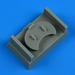 F-8 Crusader FOD covers for Hasegawa, 1/48 - Quickboost QB49 181