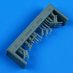 MiG-21F-13 antennas and sensors for Eduard, 1/48 - Quickboost QB49 185