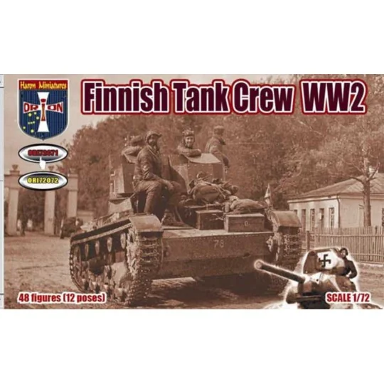 WWII Finnish Tank Crew, 1/72 - Orion ORI72071