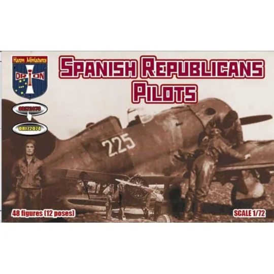Spanish Rebublicans Pilots, 1/72 - Orion ORI72073 Spanish Rebublicans Pilots, 1/72 - Orion ORI72073