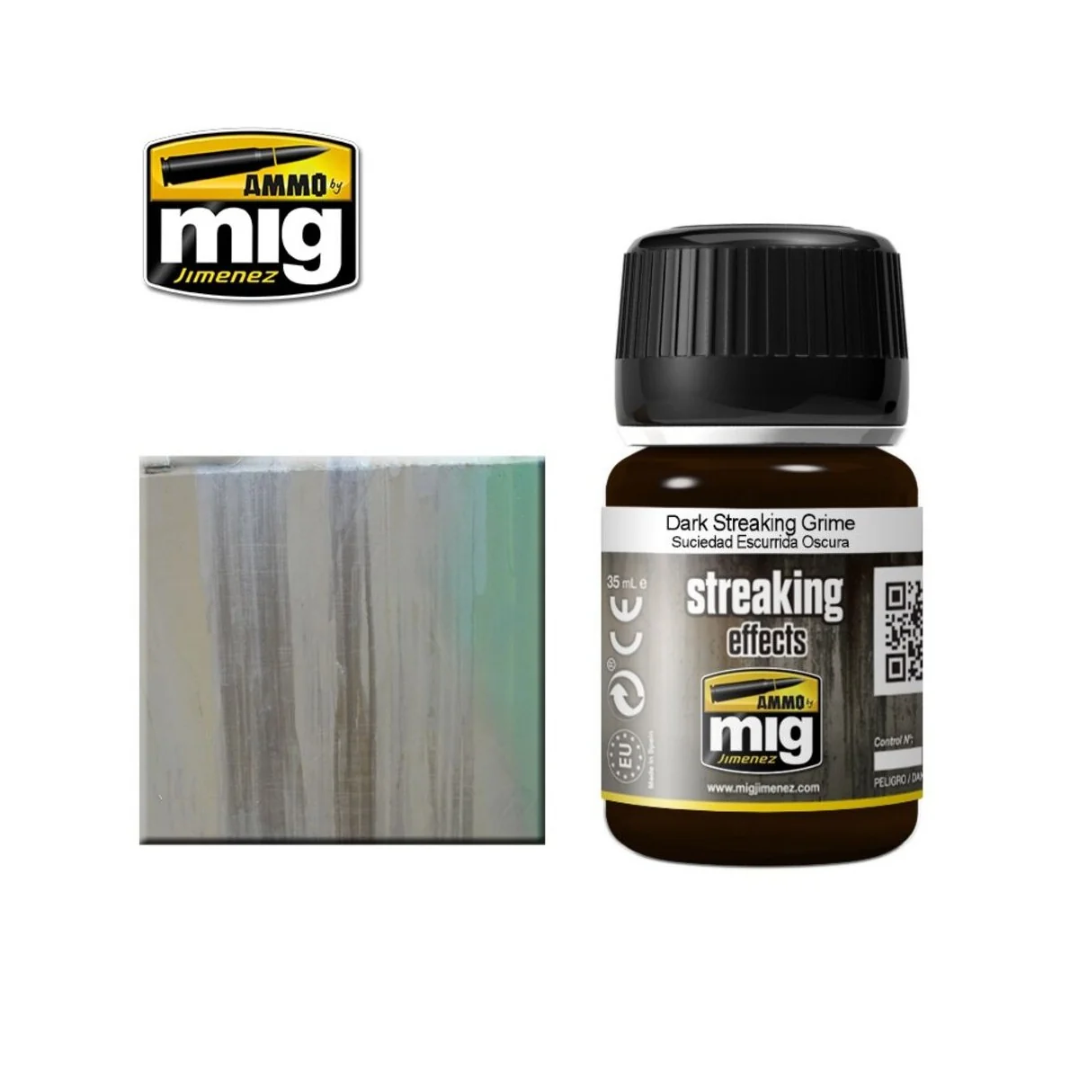 Dark STREAKING Grime - AMMO by MIG Jimenez A.MIG-1206 Dark STREAKING Grime - AMMO by MIG Jimenez A.MIG-1206