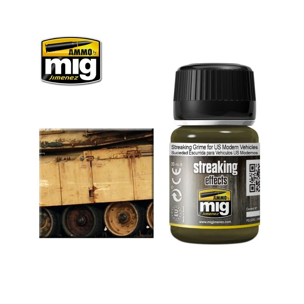 STREAKING Grime for US Modern Vehicles - AMMO by MIG Jimenez A.MIG-...