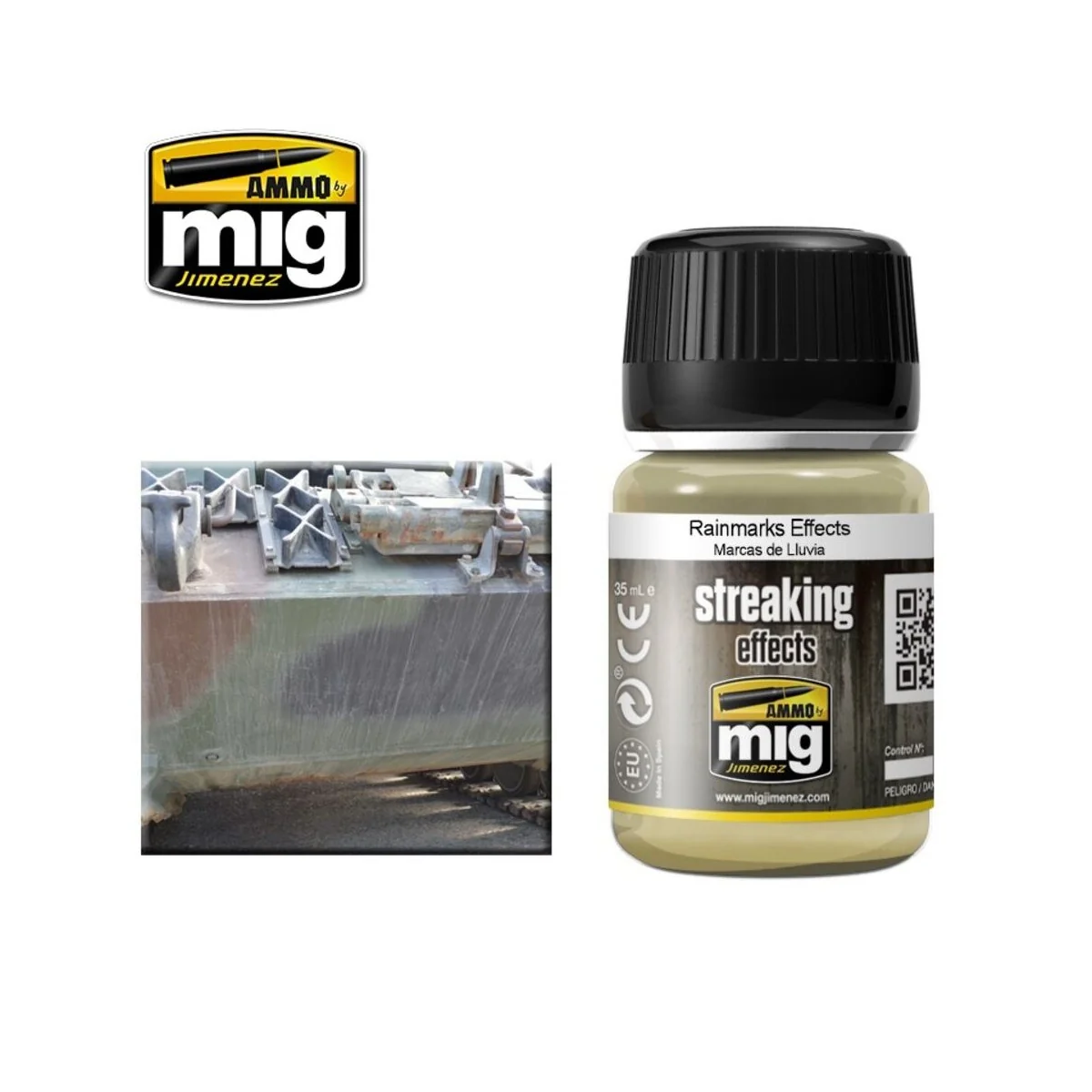 STREAKING Rainmarks Effects - AMMO by MIG Jimenez A.MIG-1208
