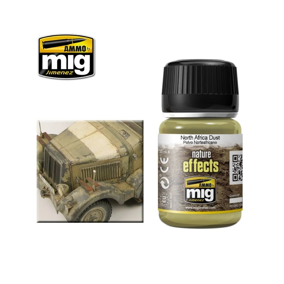 North Africa Dust EFFECTS - AMMO by MIG Jimenez A.MIG-1404