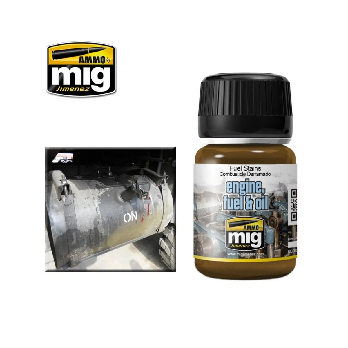 Fuel Stains EFFECTS - AMMO by MIG Jimenez A.MIG-1409