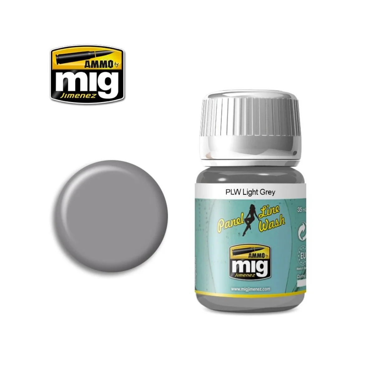 PLW Light Grey - AMMO by MIG Jimenez A.MIG-1600 PLW Light Grey - AMMO by MIG Jimenez A.MIG-1600