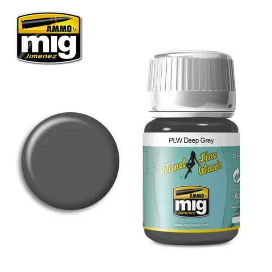 PLW Deep Grey - AMMO by MIG Jimenez A.MIG-1602 PLW Deep Grey - AMMO by MIG Jimenez A.MIG-1602