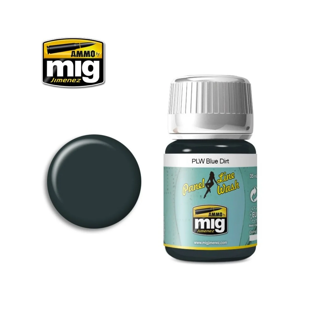 PLW Blue Dirt - AMMO by MIG Jimenez A.MIG-1619 PLW Blue Dirt - AMMO by MIG Jimenez A.MIG-1619