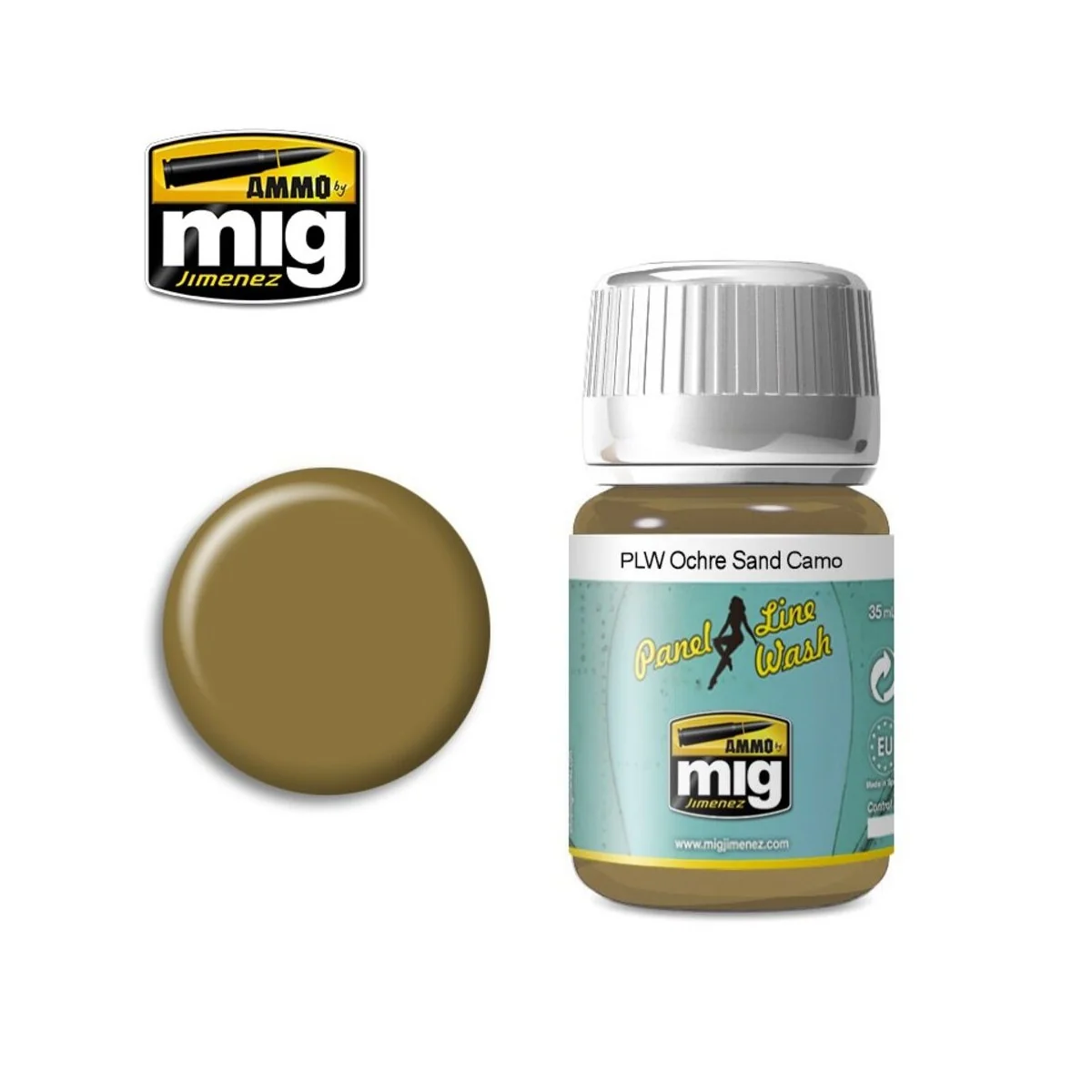 PLW Ochre for Sand Camo - AMMO by MIG Jimenez A.MIG-1622