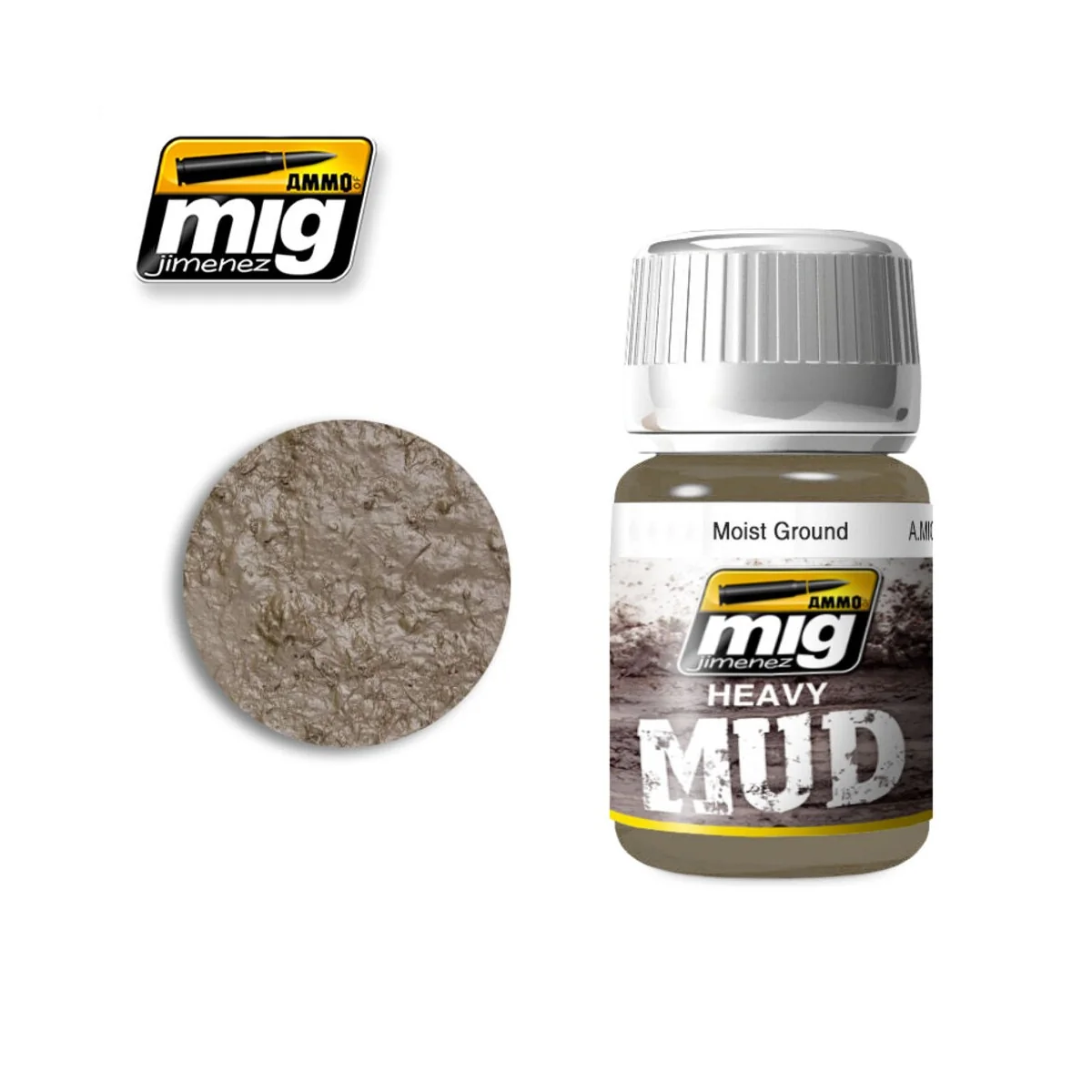 HEAVY MUD Moist Ground - AMMO by MIG Jimenez A.MIG-1703 HEAVY MUD Moist Ground - AMMO by MIG Jimenez A.MIG-1703