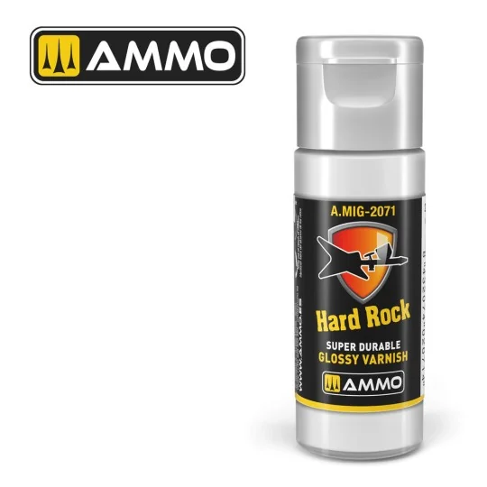 Hard Rock Super Durable Glossy Varnish (20ml) - AMMO by MIG Jimenez...