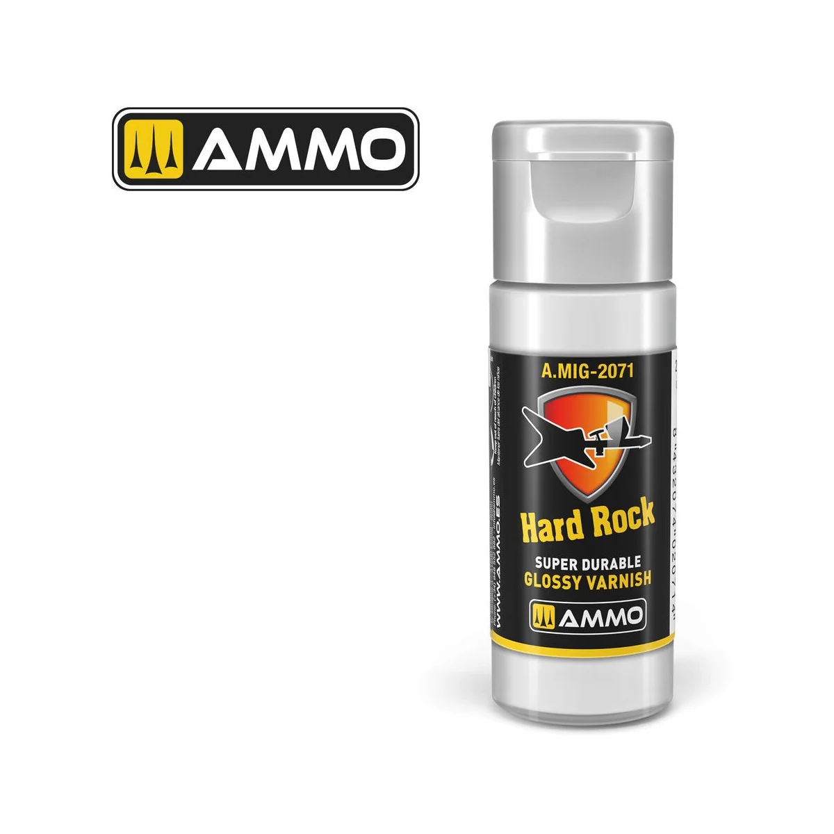 Hard Rock Super Durable Glossy Varnish (20ml) - AMMO by MIG Jimenez...