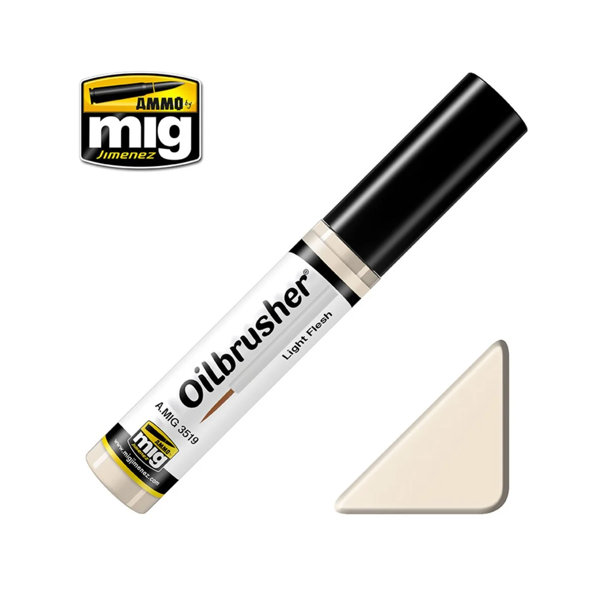 OILBRUSHER Light Flesh - AMMO by MIG Jimenez A.MIG-3519