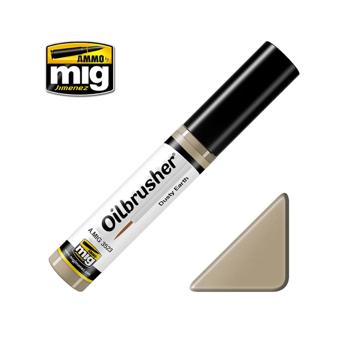 OILBRUSHER Dusty Earth - AMMO by MIG Jimenez A.MIG-3523